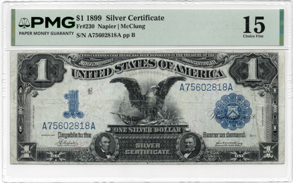 FR 230 1899 $1 Silver Certificate
