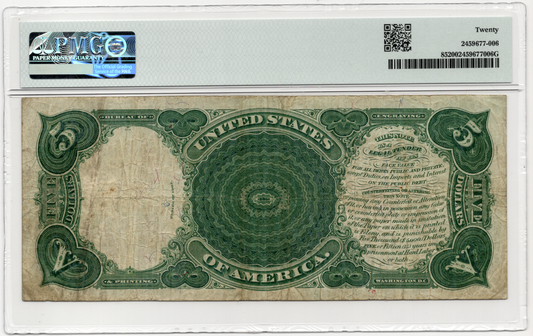 FR 85 1907 $5 Legal Tender
