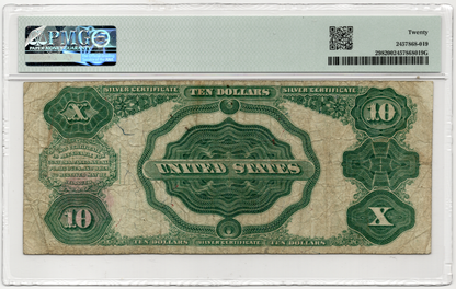 FR 298 1891 $10 Silver Certificate