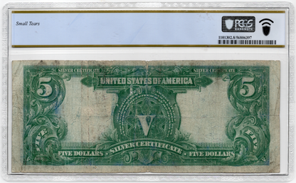 FR 275 1899 $5 Silver Certificate "Chief"