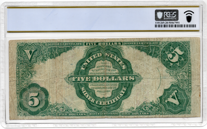 FR 266 1891 $5 Silver Certificate