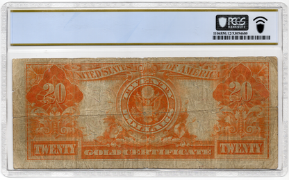 FR 1187 1922 $20 Gold Certificate