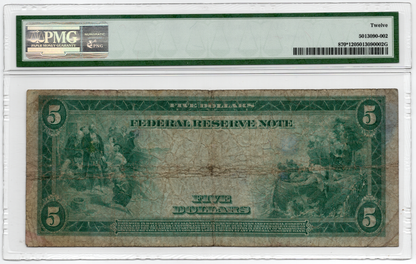 FR 870* 1914 $5 Federal Reserve Note Chicago STAR