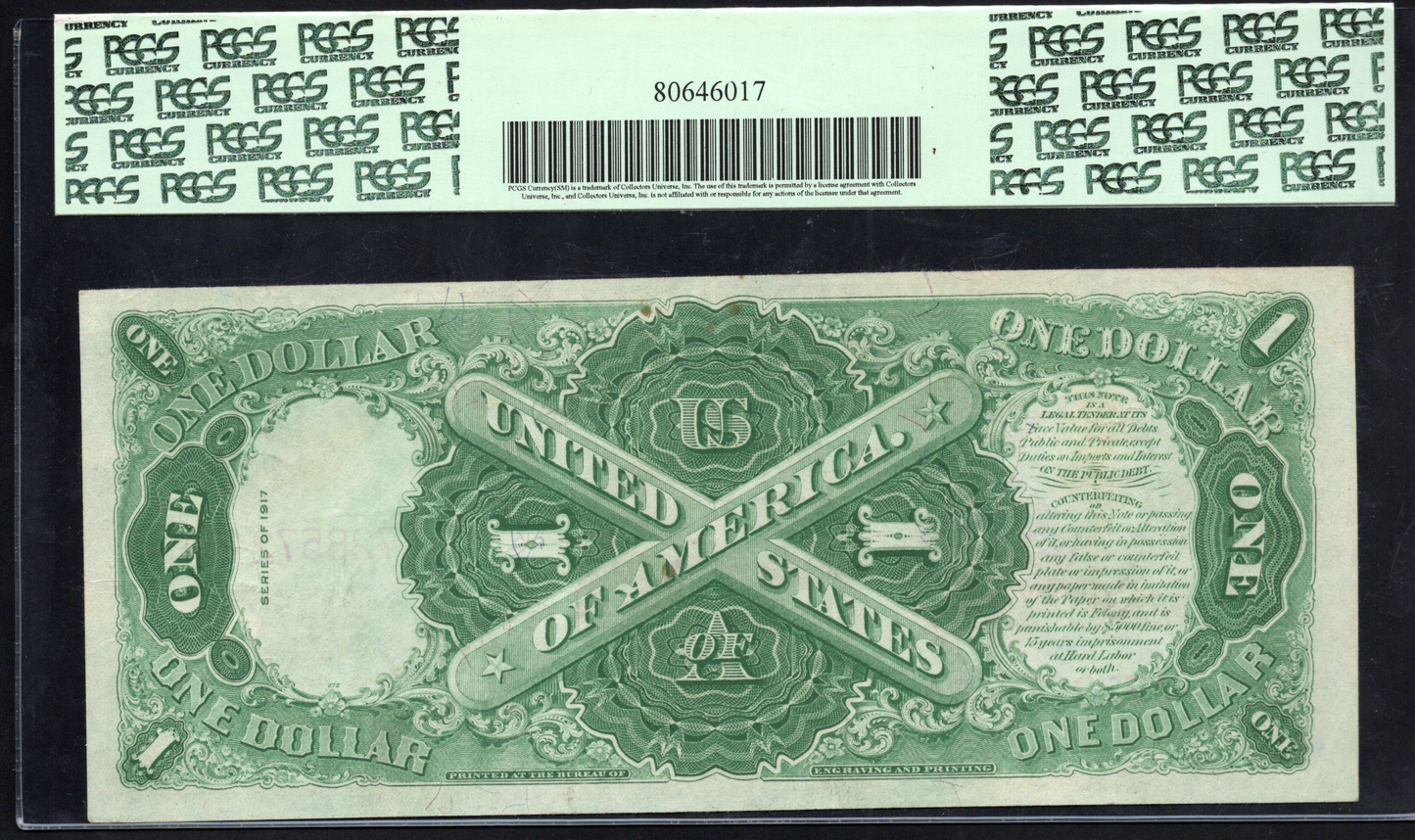 FR 36 1917 $1 Legal Tender