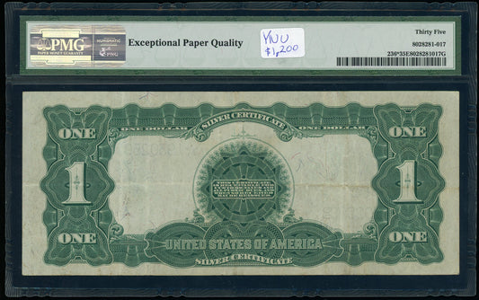 Fr 236* 1899 $1 Silver Certificate Black Eagle STAR PMG 35 Choice VF EPQ