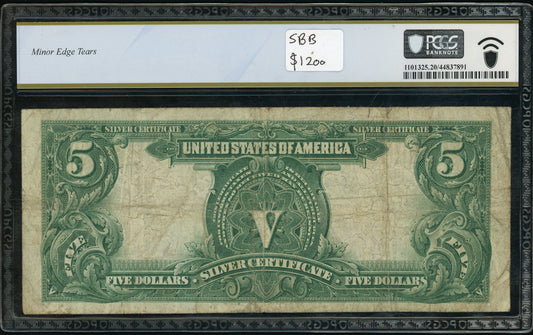 Fr 280m 1899 $5 Silver Certificate Indian Chief PCGS 20 VF