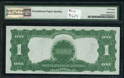 Fr 233 1899 $1 Silver Certificate Black Eagle PMG 58 Choice About UNC EPQ