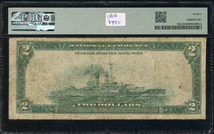 Fr 763 1918 $2 FRBN Atlanta PMG 12 Fine