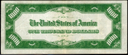 1934 $1000 Federal Reserve Note Chicago