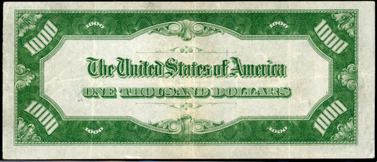 1934 $1000 Federal Reserve Note Chicago
