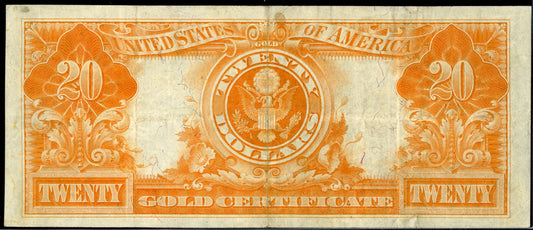 1922 $20 Gold Certificate