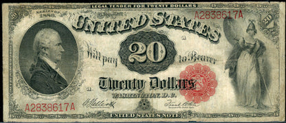 1880 $20 Legal Tender