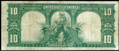 1901 $10 Legal Tender Bison