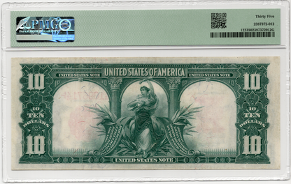 FR 122 1901 $10 Legal Tender "Bison" GREAT COLOR