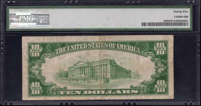 FR 2400 1928 $10 Gold Certificate