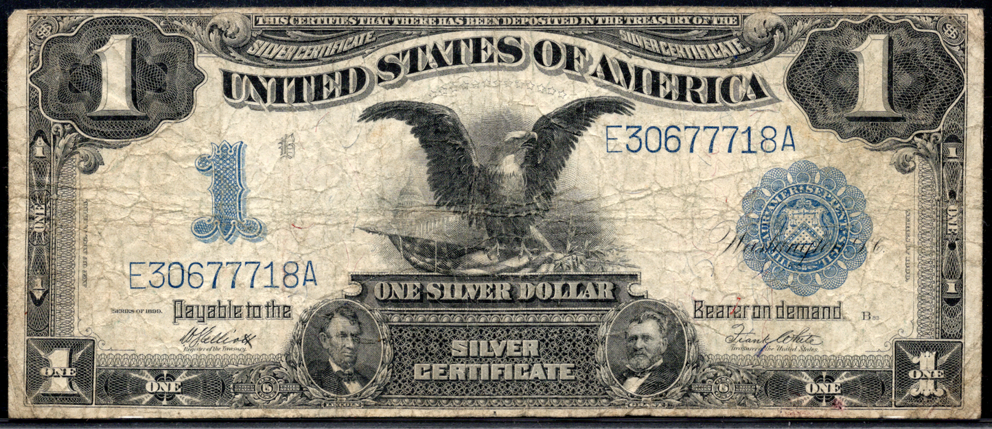 1899 $1 Silver Certificate "Black Eagle"
