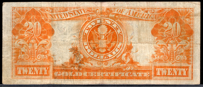 1922 $20 Gold Certificate