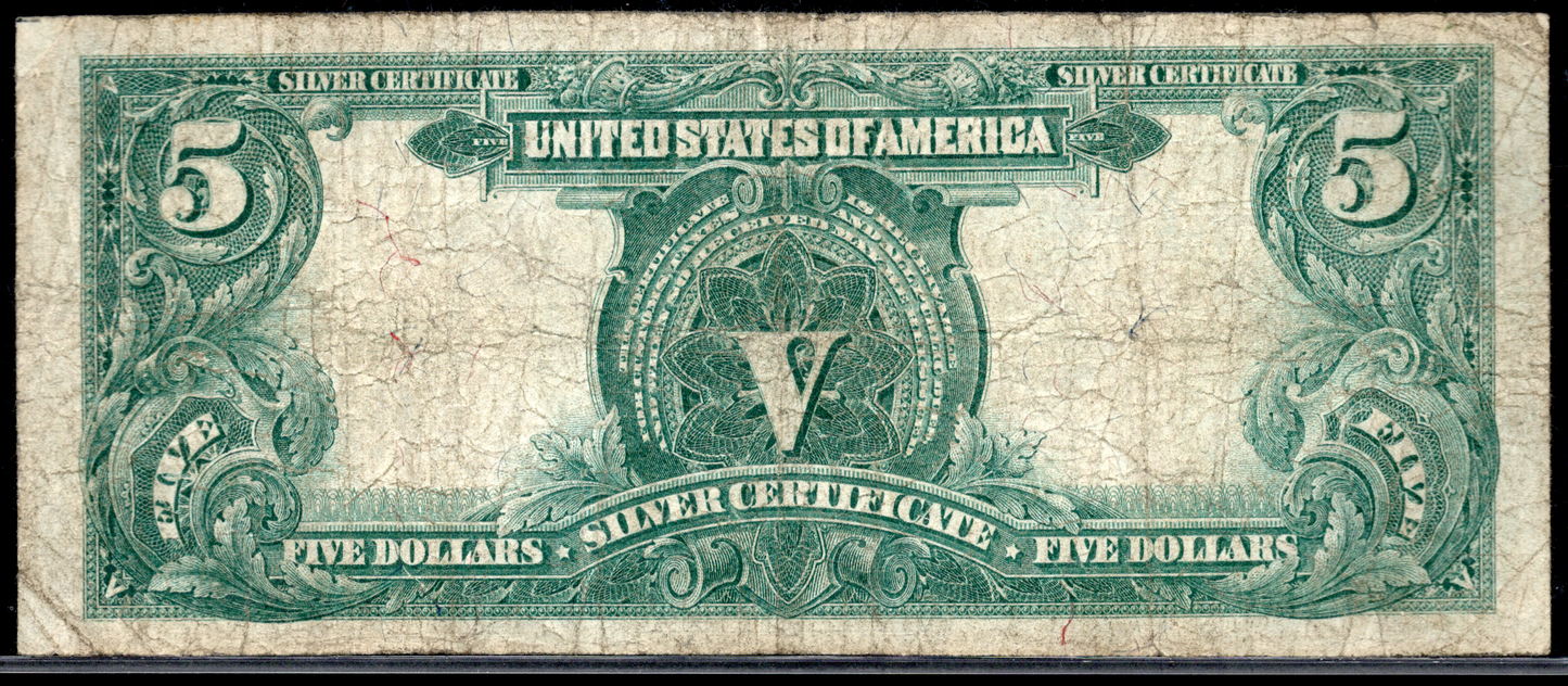 FR 280 1899 $5 Silver Certificate "Chief"