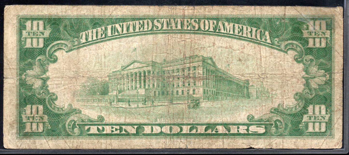 1929 $10 NB of Commerce of Milwaukee, Wisconsin CH # 6853