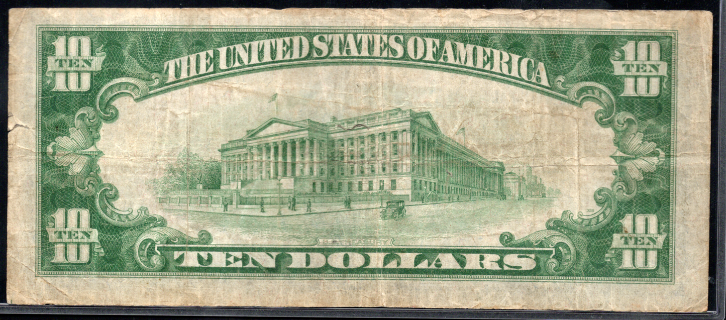 1929 $10 The NB of New York, New York CH # 1461