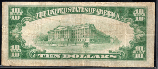 1929 $10 The NB of New York, New York CH # 1461