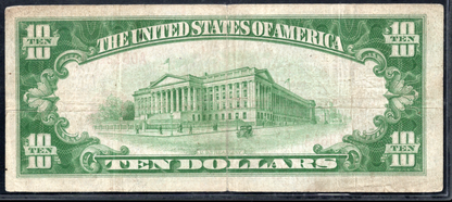 1929 $10 NB of the Republic of Chicago, Illinois CH # 4605