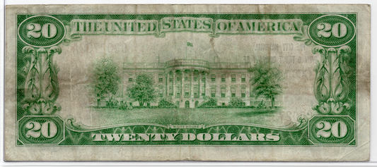 1929 $10 City NB and Trust of Columbus Ohio CH# 7621
