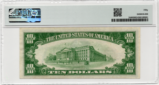 FR 2400 1928 $10 Gold Certificate GREAT COLOR