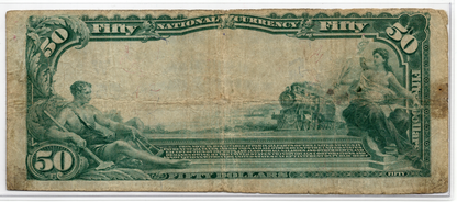 1902 $50 Citizens NB of Chickasha Oklahoma CH# 5547