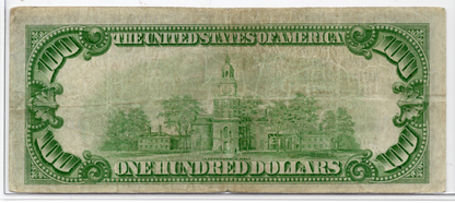 1929 $100 First Wayne NB of Detroit Michigan CH# 10527
