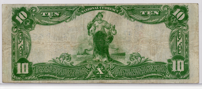 1902 $10 NB of The Republic of Chicago CH# 4605