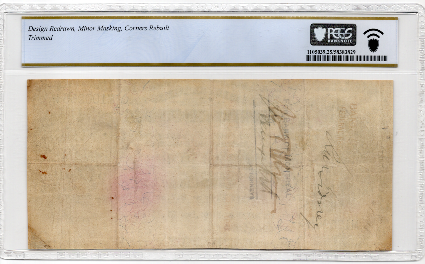FR 1225h 1900 $10,000 Gold Certificate UNCANCELLED SCARCE 16 KNOWN