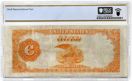 FR 1210 1882 $100 Gold Certificate