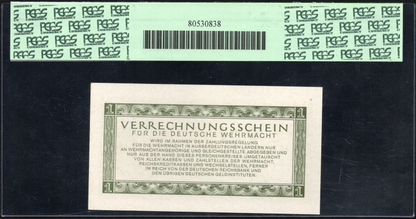 Germany P# M38 1944 Main Administration of the Reich Credit Office 1 Reichsmark 15/9/1944