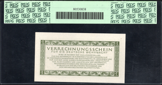 Germany P# M38 1944 Main Administration of the Reich Credit Office 1 Reichsmark 15/9/1944