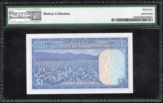 Rhodesia P# 38a 1979 Reserve Bank $1