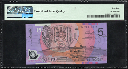 Australia P# 57f 2008 Reserve Bank $5