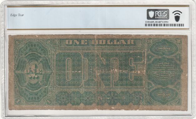 FR 348 1890 $1 Treasury Note