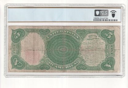 FR 91* 1907 $5 Legal Tender STAR NOTE